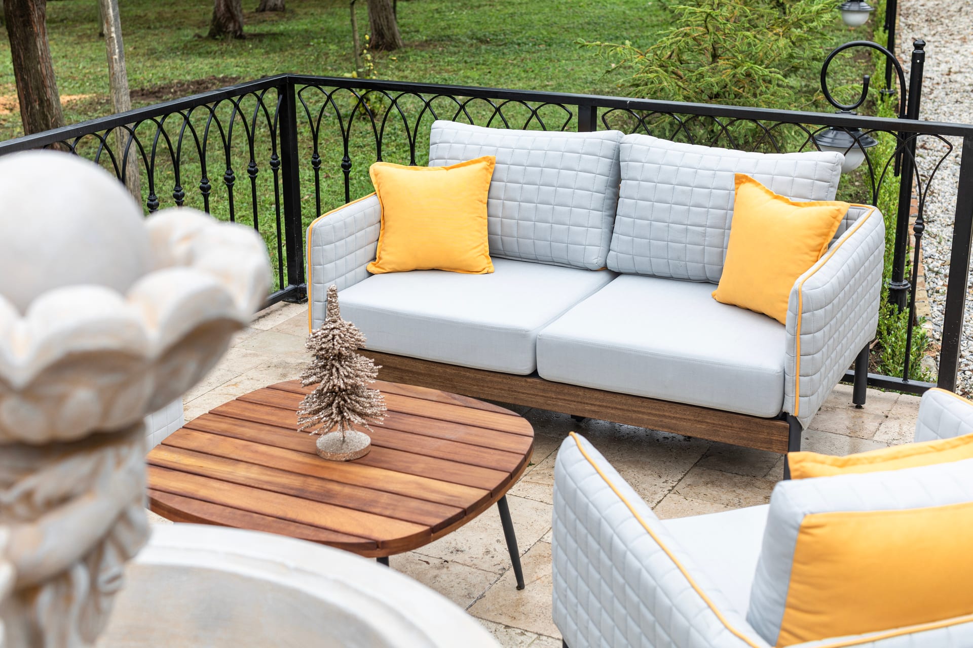 Tivossi Dyno Aluminium Garden Sofa Set