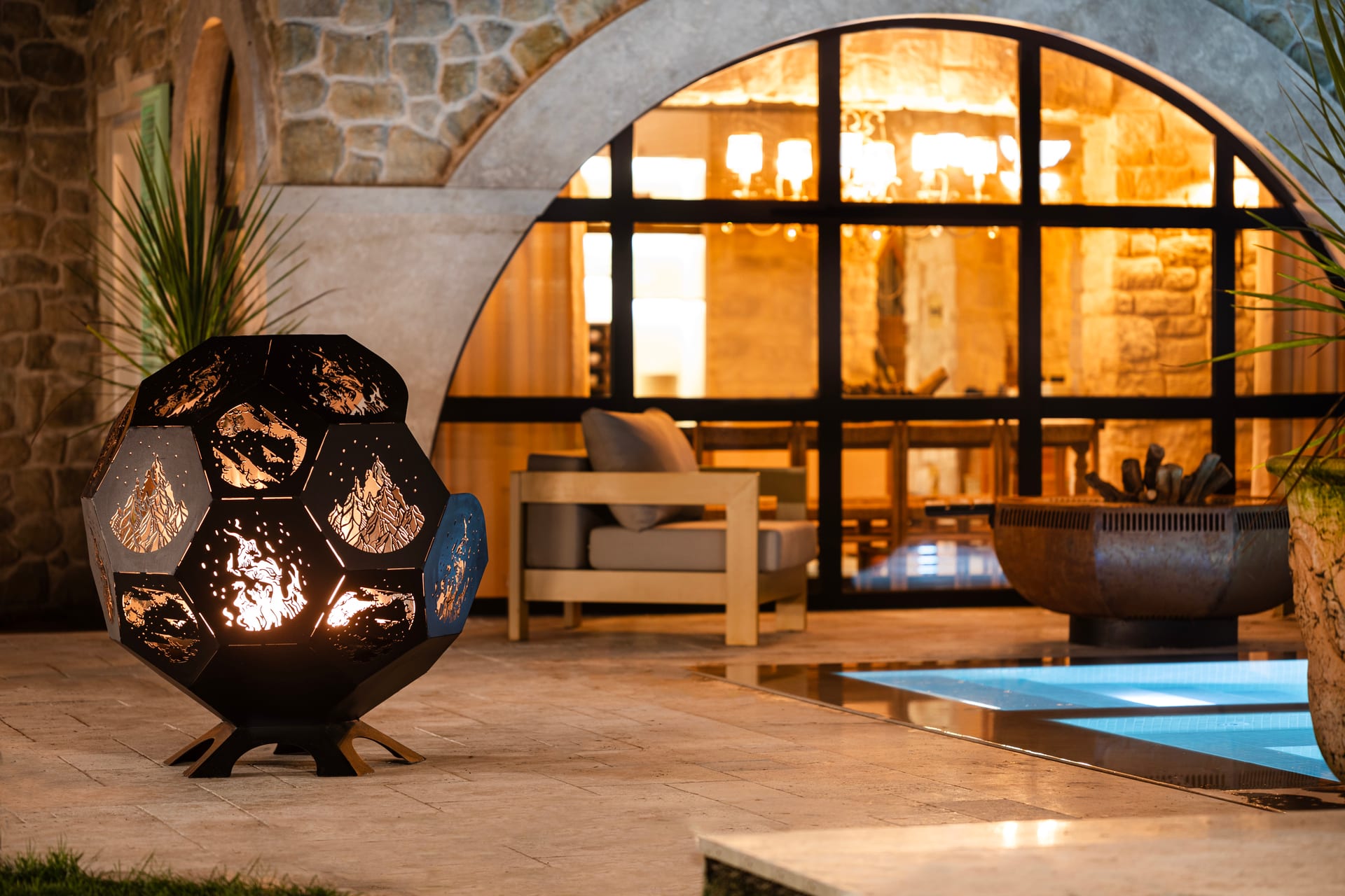Tivossi Gant Aluminium Garden Sofa Set