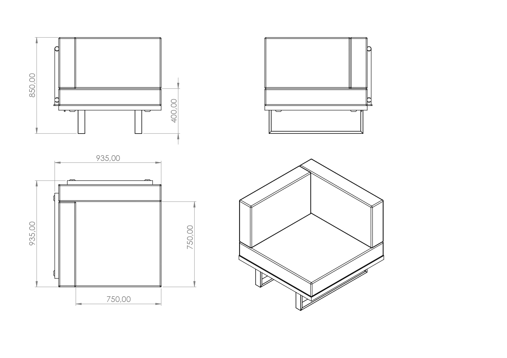 Lego technical drawing 3