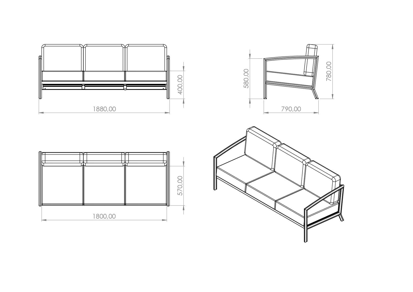 Milano technical drawing 3